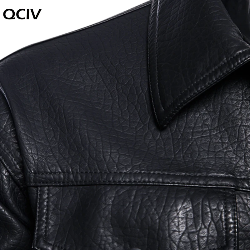 Jesenné a zimné pánske PU kožené sako kórejská verzia voľné coats módna bunda mládež motocykel bunda pánske kožené Kabáty Obrázok 2