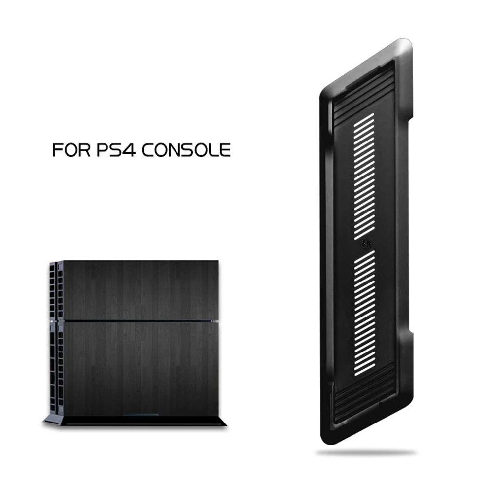 Čierne Zvislé Non-Slip Base Stojan Pre Sony Playstation 4 Namontujte Držiak Pre PS4 Konzoly Príslušenstvo Obrázok 3