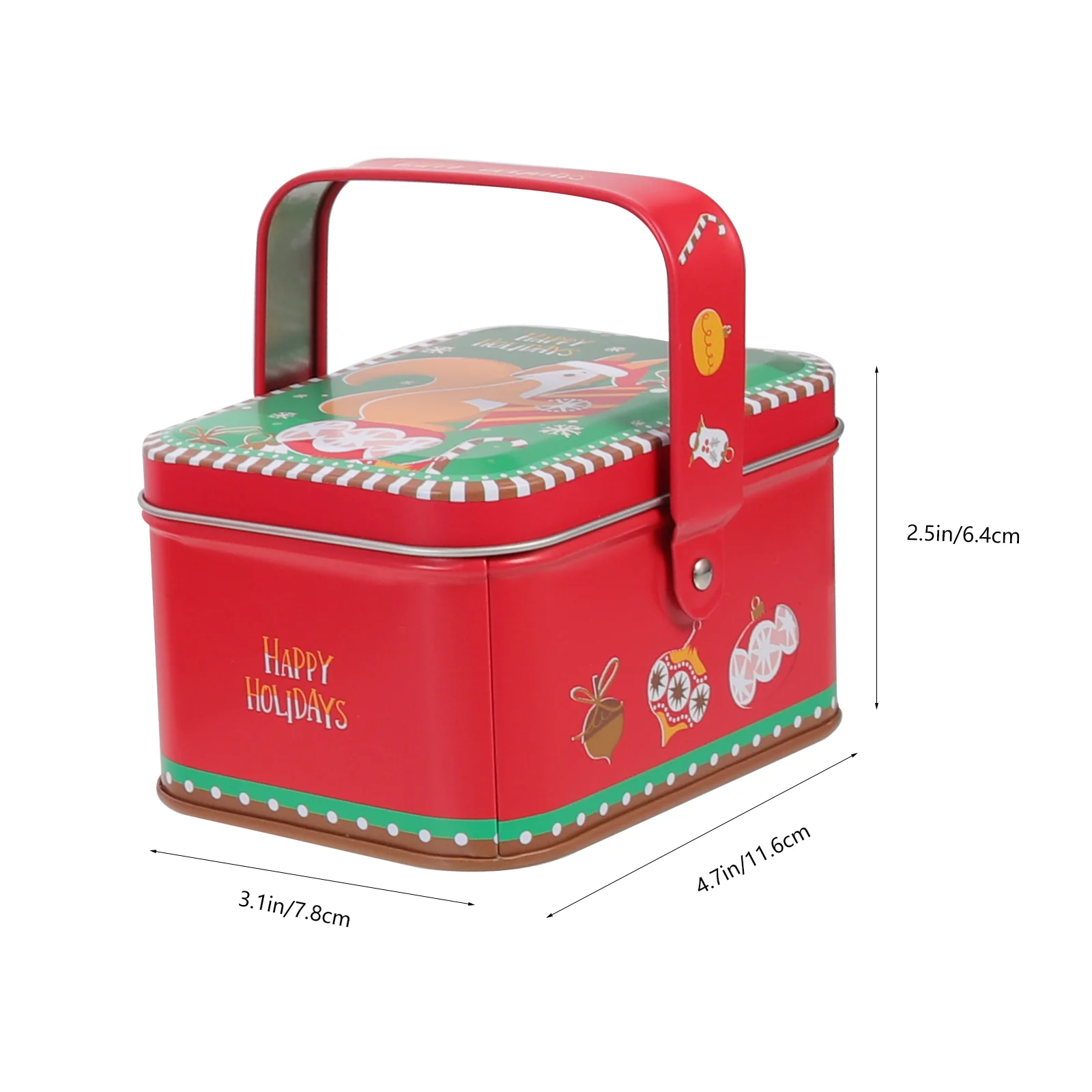 Vianočný Darček Plechovky Candy Box Plech Prípade Storagecontainer Môžete Jar Občerstvenie Kovov Strana Hniezdenie Pohárov Cookie Holdercartoon Obrázok 5