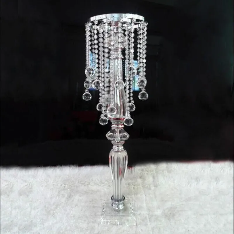 Crystal Korálky Luster Crystal Dekorácie, bytové Doplnky 70 cm Kvet Stojí Váza Svadobné Zdvorilosti a Dary Crystal Vrchol Obrázok 1