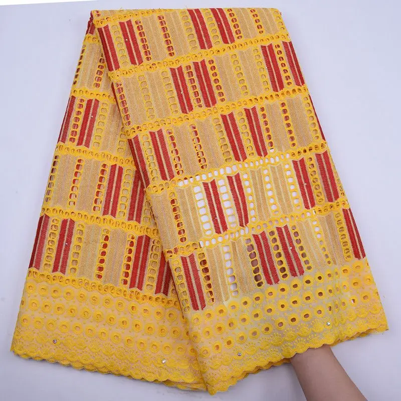 Nový Švajčiarsky Bavlna Čipky Textílie 2019 Vysokej Kvality Nigérijský Vyšívané Voile Čipky Tkaniny Afriky Čipky Textílie Pre Svadobné Party S1773 Obrázok 2