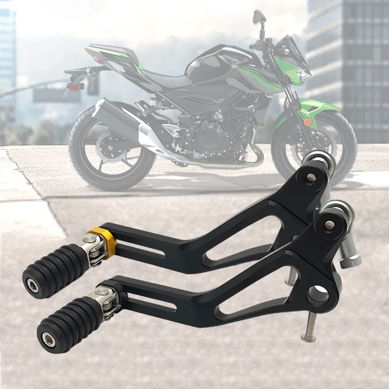Pre Kawasaki Pre NINJA400 Z400 Z 400 2018-2021 Motocycle CNC Nastaviteľné Hliníkové Skladacie Radiacej Shift Pedál Páky Obrázok 4