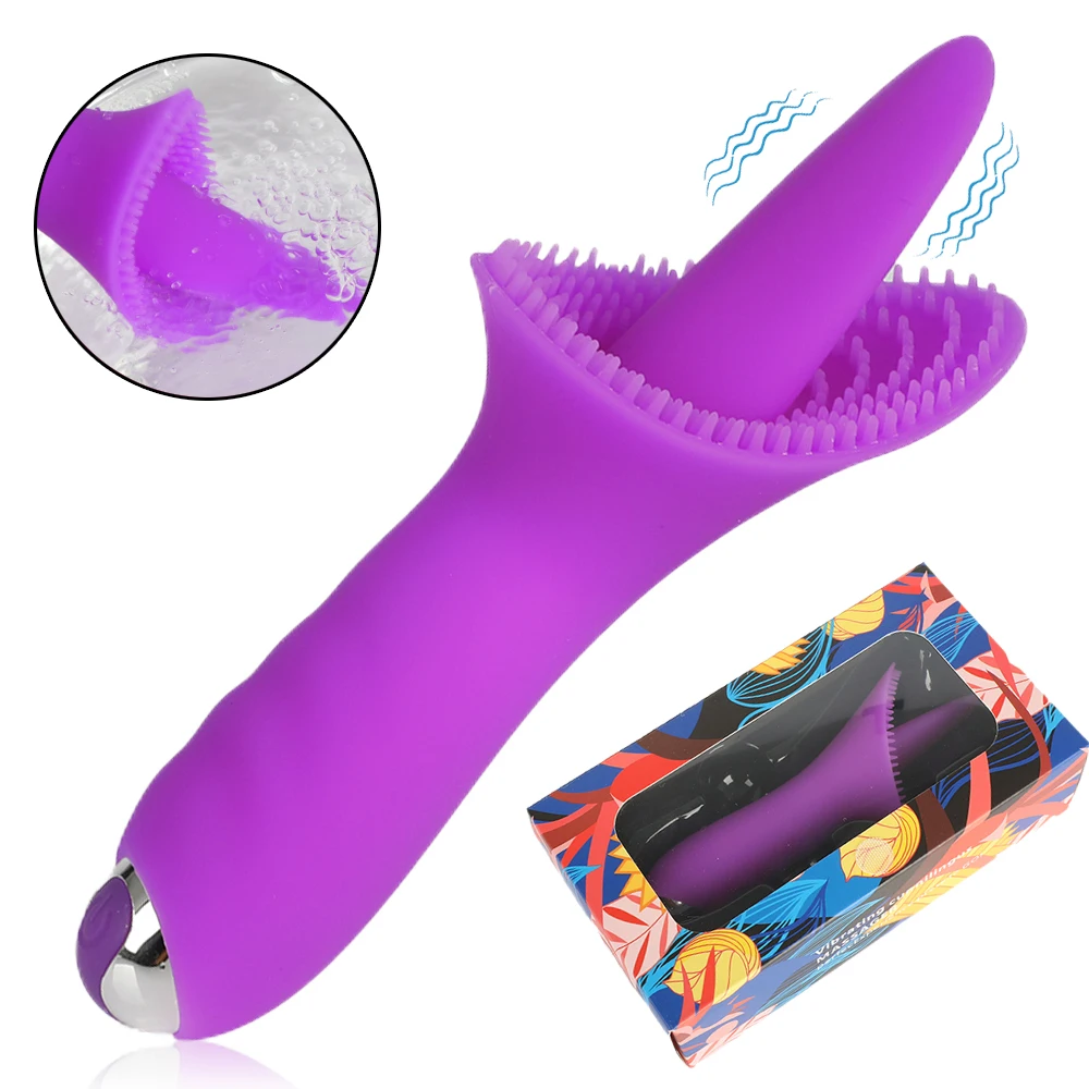 Sex Jazyk Cunnilingus Vibrátor Stimulátor Klitorisu Masturbator pre Ženy 10 Rýchlosti Nabíjania G Mieste Klitoris Vibrátor Dospelých, Sexuálne Hračky Obrázok 1