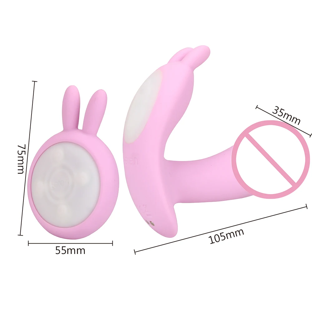 VATINE Nositeľné Rabbit Vibrátor Inteligentné Vykurovanie 10 Vibračných Režimov Dildo Vibrátor G-spot Klitorálny Stimulácia Sexuálne Hračky pre Ženy Obrázok 1