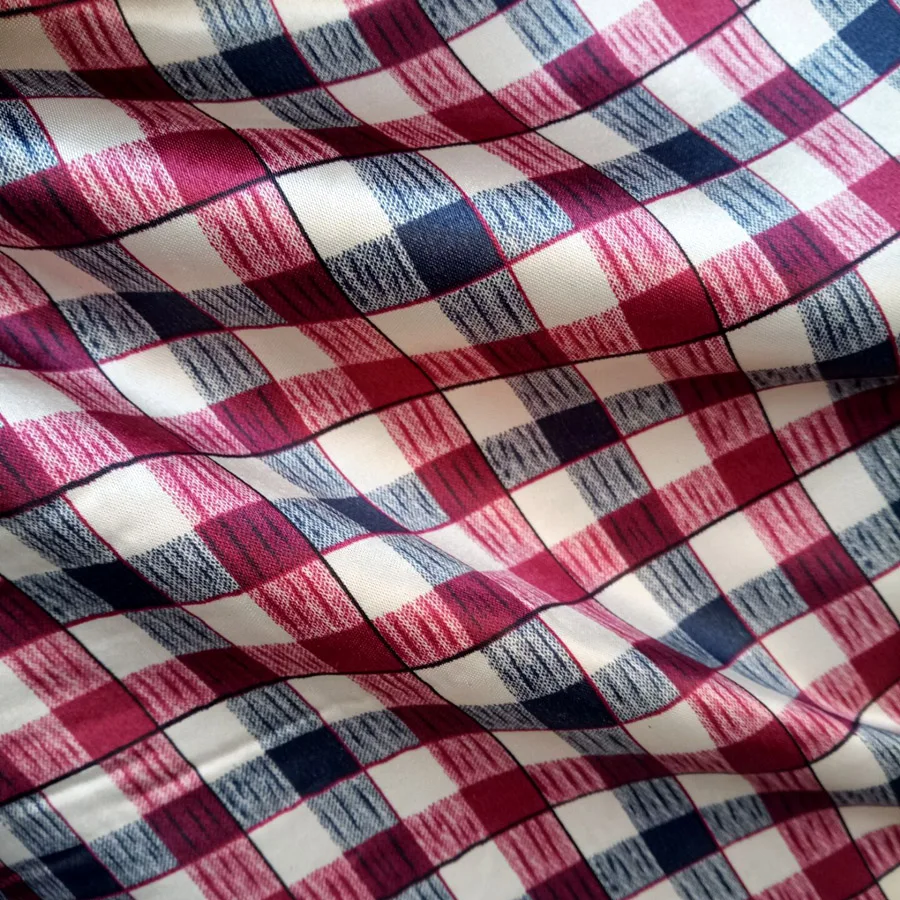 Tkanivo Satin textílie Lesklý Tilda DIY Satin Textílie kontrola Polyester vytlačené Saténovým Charmeuse Tkaniny 1 Meter Obrázok 4