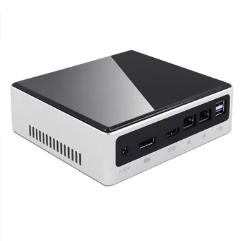 10. Gen Quad Core Mini Desktop PC i7 10510U 8559U i5 8259U Mini PC Dual Lan NVME SSD Linux Prenosnom počítači