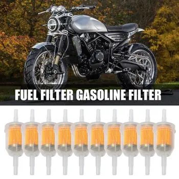 10pcs Univerzálne Motocyklové Plyn Vykurovací Olej Filter Pre Motocykel, Skúter Motoriek, Skútrov Dirt Bike ATV Palivový Filter Príslušenstvo