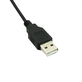 1pcs USB 2.0 Muž na Mini USB 5 Pin Pravom Uhle 90 Stupňov Špirála Stočený Kábel 5 ft