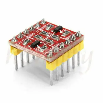 1X 2-kanálový Bi-Directional Logika Úrovni Shifter Converter 3.3 V-5V Pre Arduino