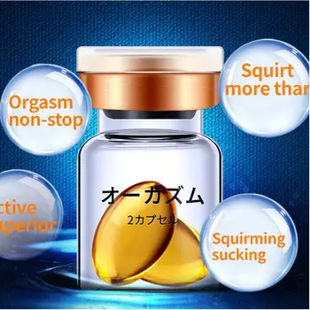 2 kapsule prílive Vody Orgazmus Gél Libido Enhancer Urýchliť Pošvy Ženy Sexuálny Stimulant Intenzívne Rýchlo Pre Ženy S2420
