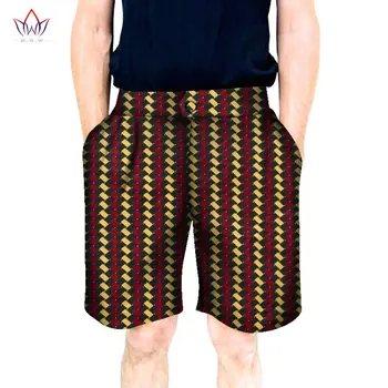 2021 Mužov krátke Nohavice Afriky Nohavice módne tlač bavlnená tkanina dizajn Dashiki Oblečenie Prispôsobené Afrike Oblečenie BRW WYN319