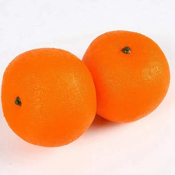 4 Ks Pena Simulácia Oranžové Ovocie A 8 Ks Umelých Falošné Citróny Limes Ovocie Žltá + Zelená
