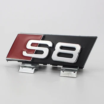 Auto Nálepky Pre Sline S3 S4 S5 S6 S7 S8 Logo A3 A4 A5 A6 A7 Znak, Odznak Odtlačkový