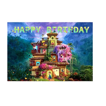 Disney Encanto Narodeninovej Party Dodávky Pozadí Dieťa Prospech magic Darček Baby Sprcha Balón Banner Tortu Vňaťou Party dekorácie