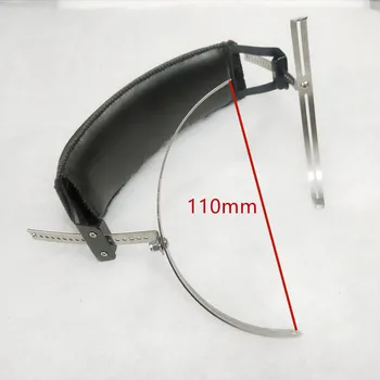 DIY Full Metal Headset hlavy lúča Kovové hlavy lúča hlavový most 110 mm