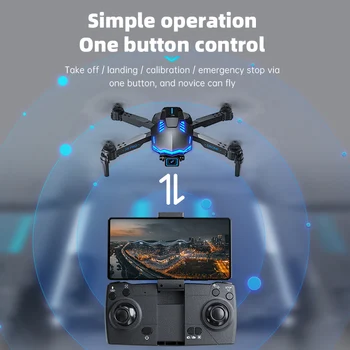 Drone 4K HD Letecké Fotografie Optický Tok Polohy Dual Camera Troch Strán Prekážkou Vyhýbanie Stanovená Výška Diaľkové Ovládanie