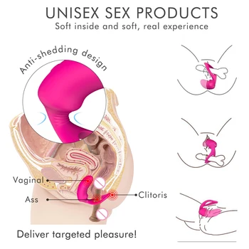 G-spot Klitorisu Análny A Stimulácia Penisu Silikónové Nepremokavé Nabíjateľná Vibrátory Masér Sexuálne Hračky Pre Mužov, Ženy, Páry