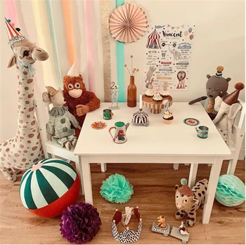 HORÚCE nové deti, detské Plyšové hračky Nordic Tvorivé Krásne Žirafa bábika plyšové hračky vankúš bábika spanie vankúš stojacich domov de