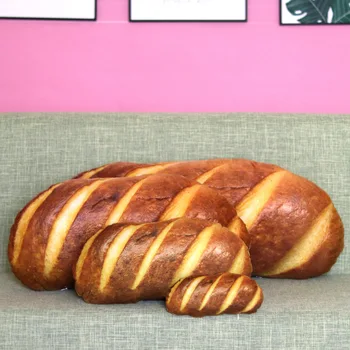 Kreatívne Simulácia Chlieb Vankúš Krém Sezamový Croissant Dlho Obliečky na Vankúš detskej Izby, Dekorácie Spálňa vankúše