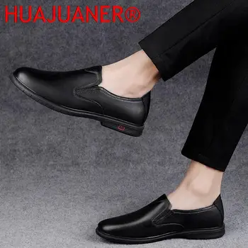 Kvalitné Luxusné Topánky Dizajnéri Business Loafer Mužov Štýlové Topánky Ručne vyrábané Gentleman Topánky Slip Mens na Mokasíny Britský Štýl