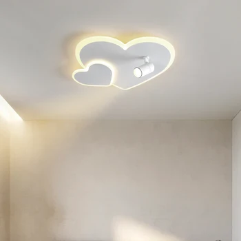 Minimalistický Cloud Love Moon Lampa Nordic moderná obývacia izba stropné Svietidlá tvorivé deti v spálni Lampa Pozornosti zahrnuté