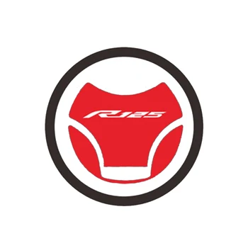 Motocykel 3D carbon fiber palivovej nádrže kryt pad časti tela ochrany nálepka pre YAMAHA R125
