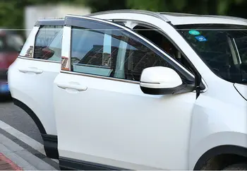 Na Honda CRV CR-V 2012-2016 Okno Clonu Prieduch slnečník Dážď Stráž Dvere Clonu Tvarovanie Krytu Výbava Auto Príslušenstvo