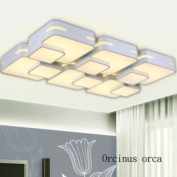 Nordic moderný kompaktný led stropné svietidlo obývacia izba, spálňa tvorivé osobnosti obdĺžnikový stropné svietidlo doprava zadarmo