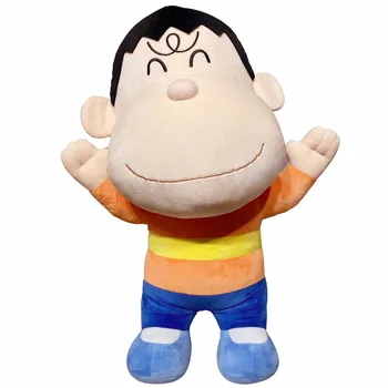 Nový Roztomilý Japonskom Anime Doraemon Gian Big G Obrie Gouda Takeshi Veľký Plyšový Vankúš plyšová Bábika 50 cm Deti Chlapcov Dary