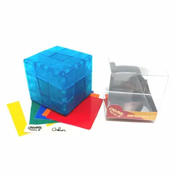 Oskar Ledabolo 3x3x3 Nálepky Kalvínov Hádanky Magic Cube Neo Profesionálne Rýchlosť Kľukatých Puzzle Mozgu Vzdelávacích Hračiek, Hlavolamy