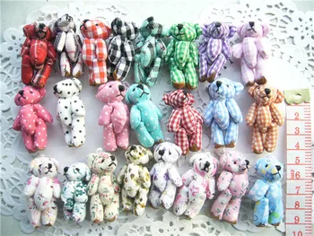 Plyšové hračky, bábiky bábiky Malé mobilný telefón spoločné medveď malý darček malý medveď