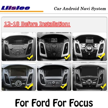 Pre Ford Focus 2012 - 2018 Auto Android Multimediálne Obrazovke Rádio CD, DVD Prehrávač, GPS Auto Auto Navigačný Systém