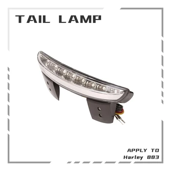 Pre Harley Davidson XL 1200 883 06-14 LED zadné Svetlo Integrované Motocykel Zase Signálneho Svetla Chvost Stop Brzdy Varovanie Lampa