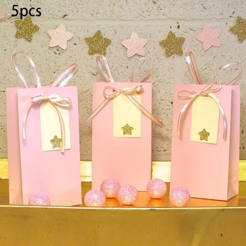 Ružový motív Strany Prospech Popcorn Box Candy Box Darčeka Cupcake Box Narodeninovej Party Dodávky Dekorácie, Party Suppli