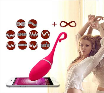 Sex Hračky Pre Ženy Vibrátor APLIKÁCIU Bluetooth Bezdrôtové Ovládanie G-spot Vibračné Vajíčko Nositeľné Stimulátor Pošvy Dospelých Hry Sex Shop