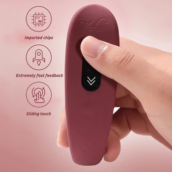 Silikónový vibrátor Ohybný Diaľkové ovládanie prostaty masér Nosenie Posuvné dotykové G-bod stimulátor klitorisu Sexuálne hračky Pre Ženy
