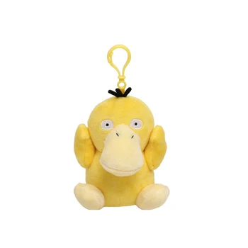 Skutočné Anime Pokémon Plyšové Hračky Pikachu Bábika Roztomilý Keychain Prívesok Snorlax Charmander Psyduck Taška Prívesok Deti Darček K Narodeninám