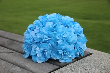 SPR !!Doprava zadarmo!10pcs/veľa svadobné cesty vedú umelý kvet loptu svadobný stôl kvety vrchol kvetinové gule dekorácie