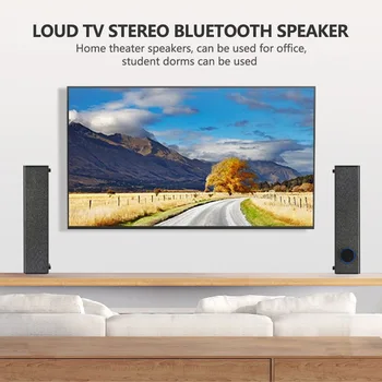 Veľký Výkonný Reproduktor Bezdrôtové Bluetooth Reproduktorov domáceho Kina TV Reproduktory Soundbar Počítača Stereo Reproduktory Duálne Reproduktor Stĺpec