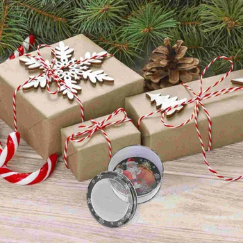 Vianočné Box Tin Candy Cookie Plech Darček Kontajnerov Jar Plechovky Denný Prázdninový Prázdne Pastrydessert Nestingwindow Boxy Set Kolo