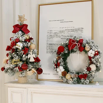 Vianočný Stromček Domácnosti, Malé Stolové Dekorácie Garland Rafinované Ručne Vyrábané Ozdoby
