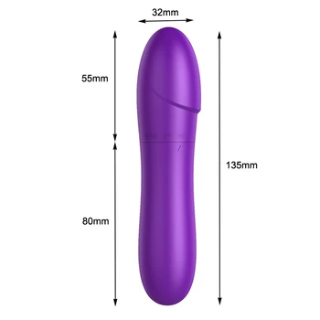 Výkonný G-bod Vibrátor pre Ženy, Vagíny, Klitorisu Análny Stimulátor Hračka Masér Bullet Vibrátor (Vibrácie Rukáv Dospelých, Sexuálne Hračky