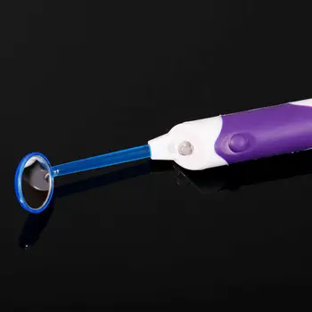 Zubné nástroje, Zubné Ústne čistenie zubov Kit LED svetlo Zrkadlo Mor Odstraňovač Škvŕn Gumu novo